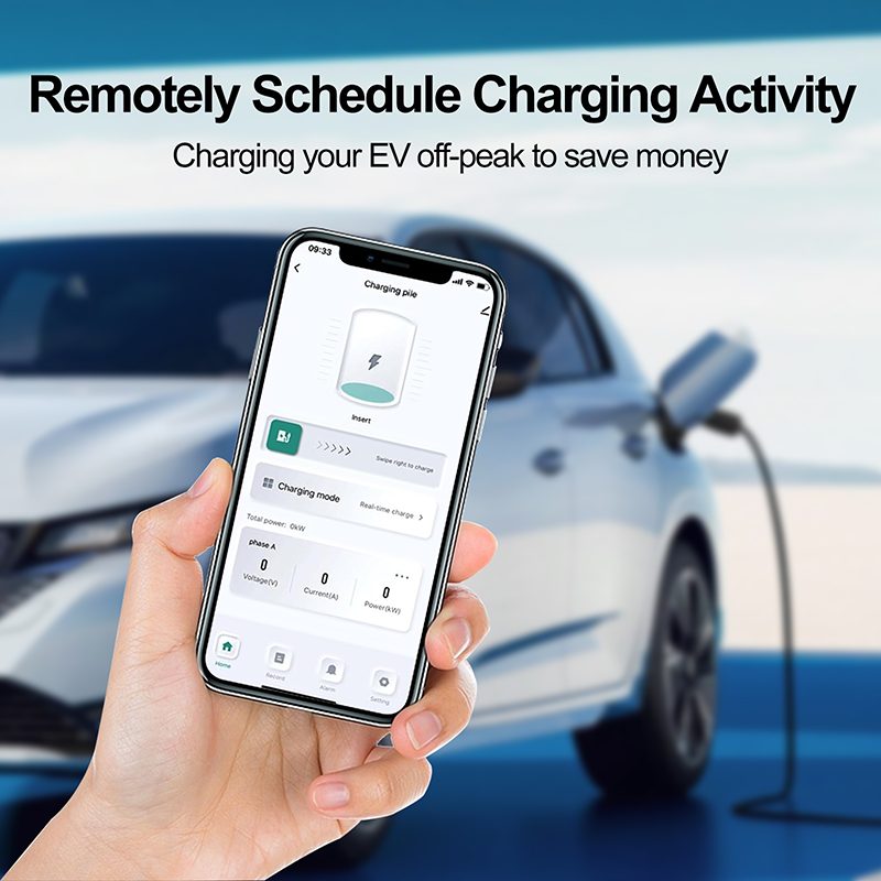 Commercial OCPP Smart Wallbox EV Charging station detail