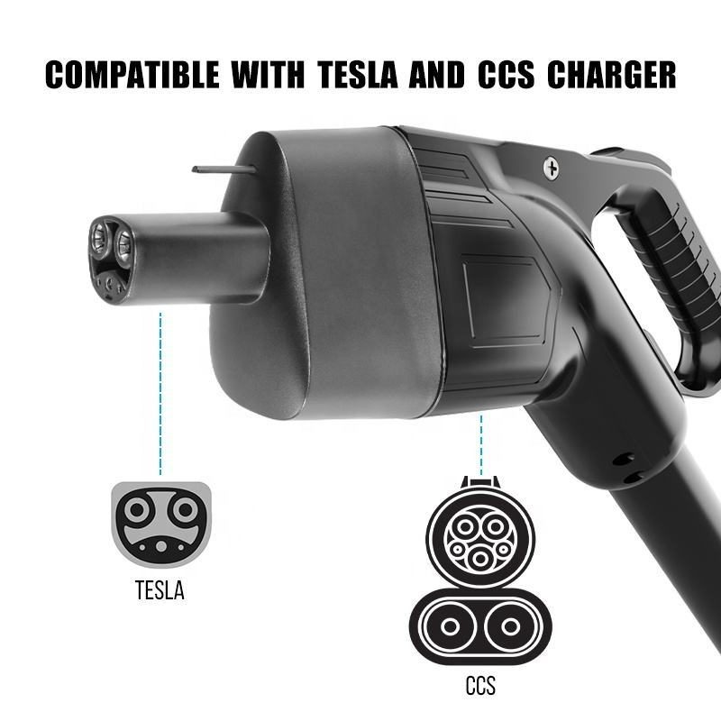 CCS 1 to Tesla Adapter Max 250KW DC Fast Charging CCS Adapter for Tesla Model Y/3/X/S Compatible with Level 3 Fast Charging Stations detail