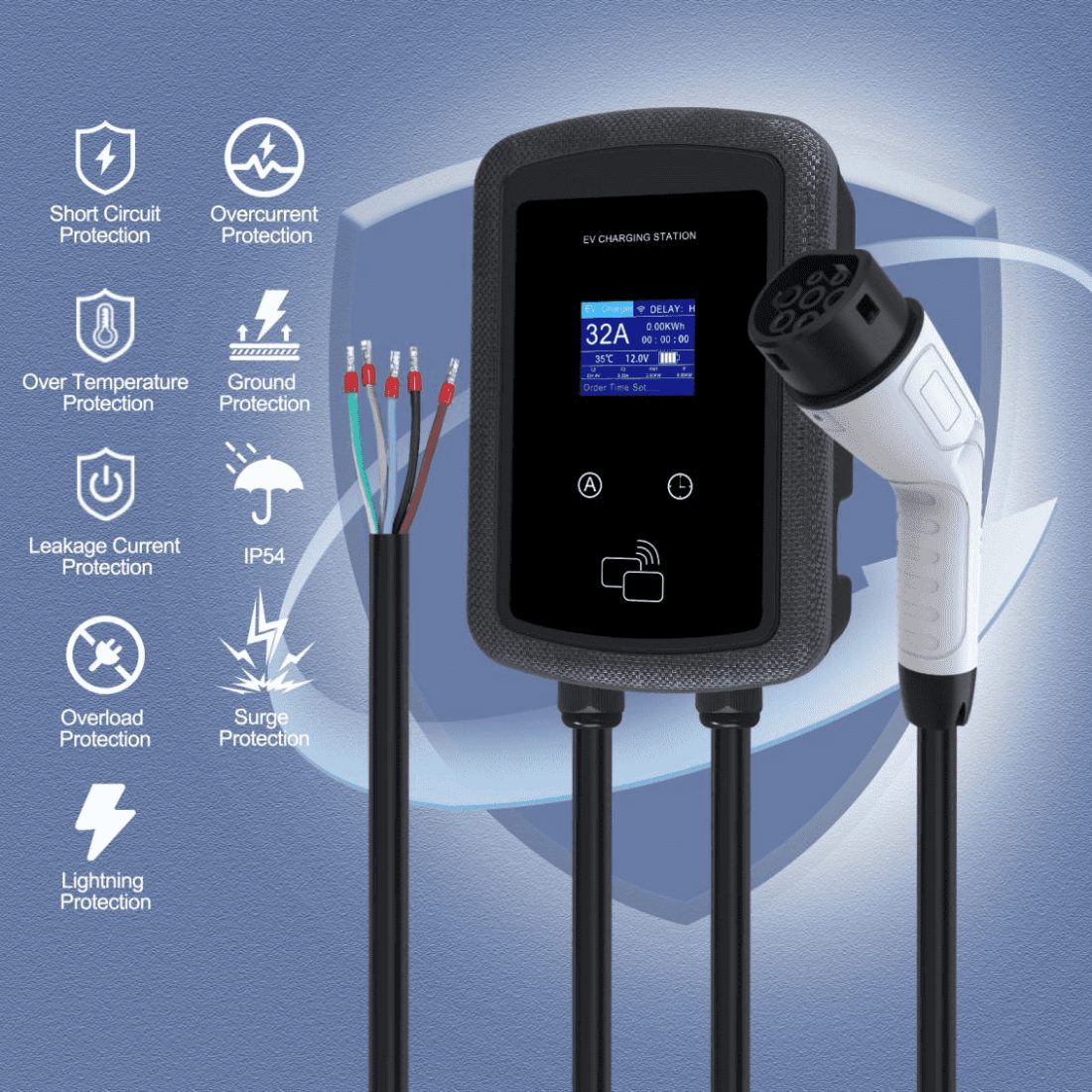 Wallbox EV charging solution up to 22 kW detail