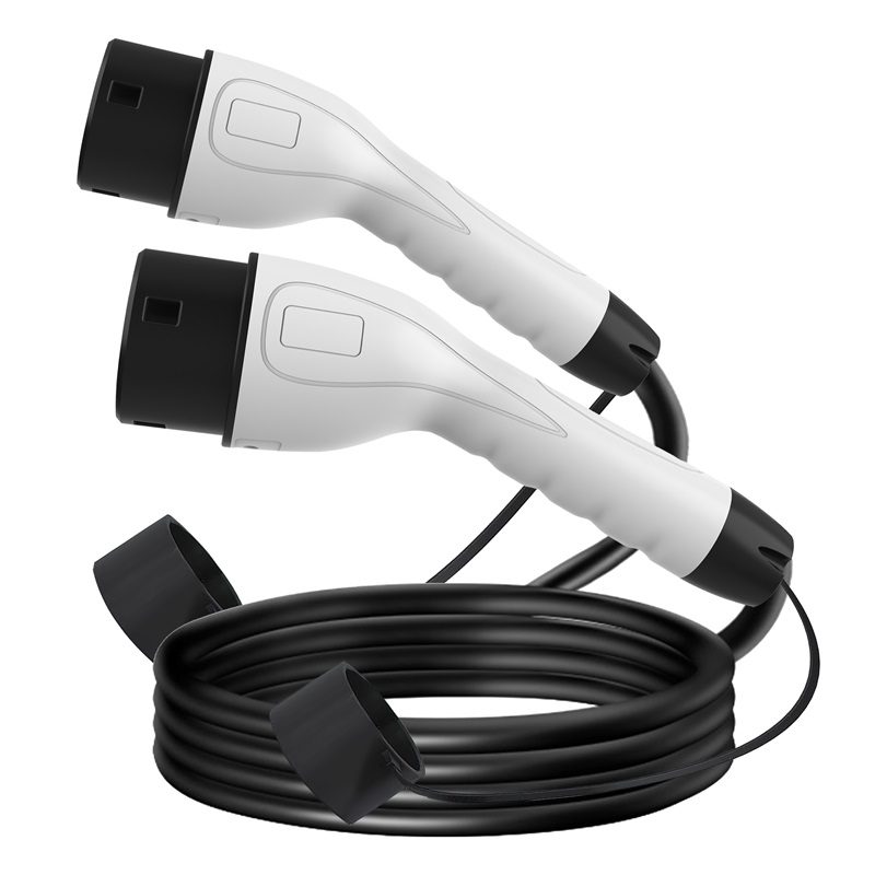 Type 1 Portable EV Charger 32A Current Adjustable with CEE EU UK power plug adapter view 6