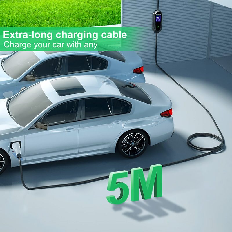 7KW GBT Portable EV Charger Supports Current Adjustable view 4