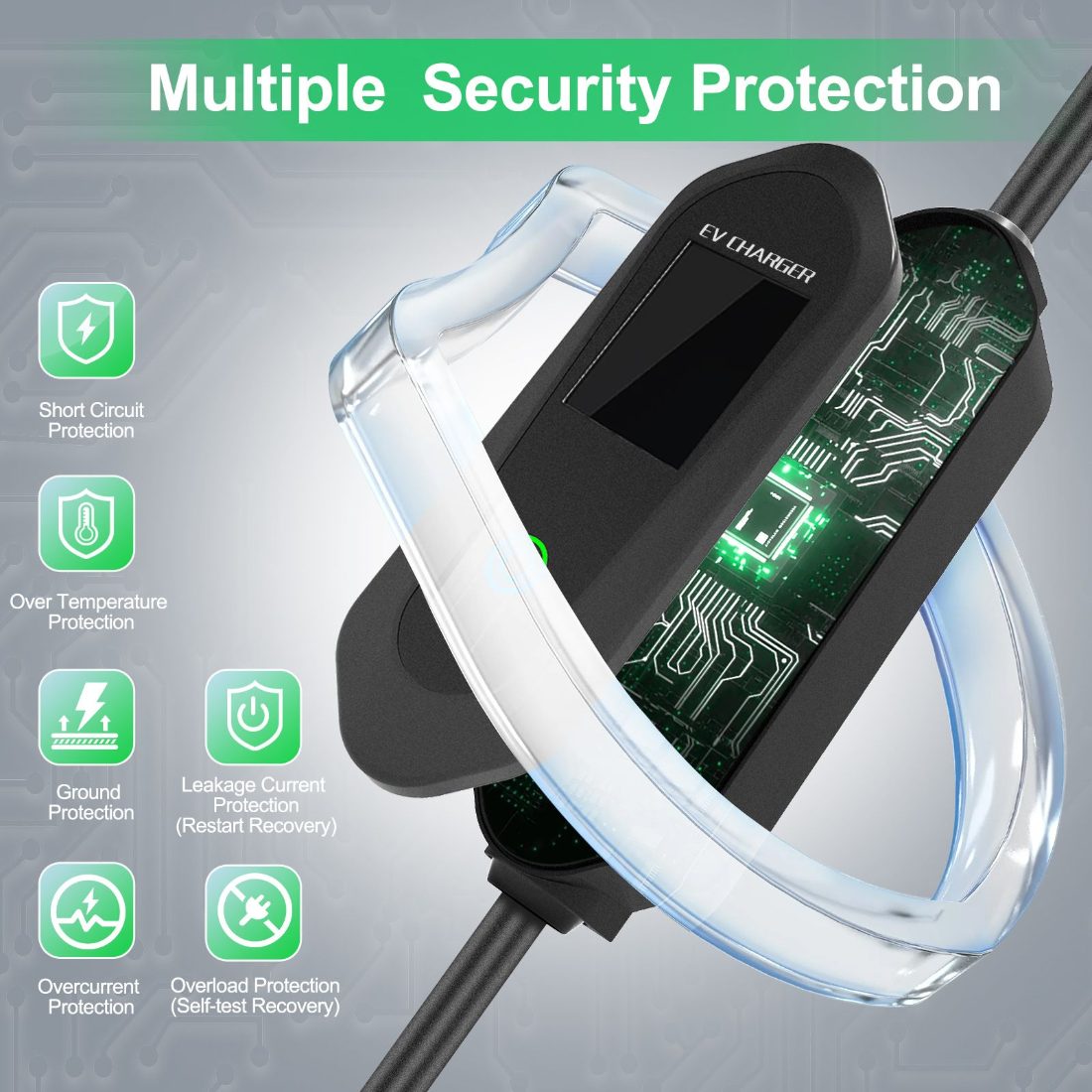 Hot sale BYD Charger portable charging stations 7kw ev charger 32A electric car charging view 2