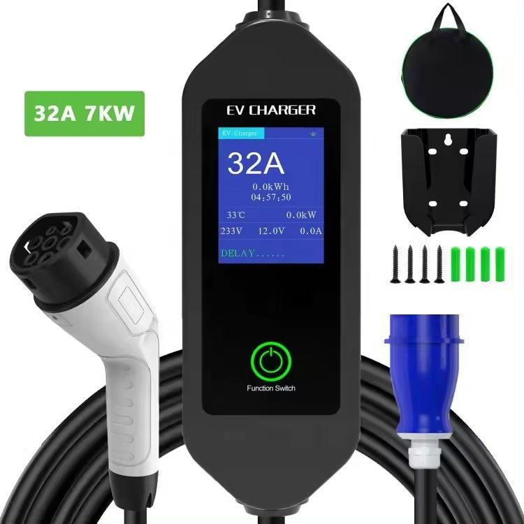 Hot sale BYD Charger portable charging stations 7kw ev charger 32A electric car charging