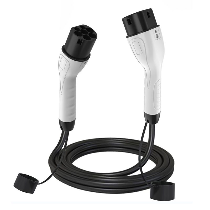 Type 2 EV Charging Cable 32A 7KW 1 Phase 5 Meter Electric Vehicle Car Plug-in Hybrid Type 2 to Type 2 Fast Charging Cable view 3