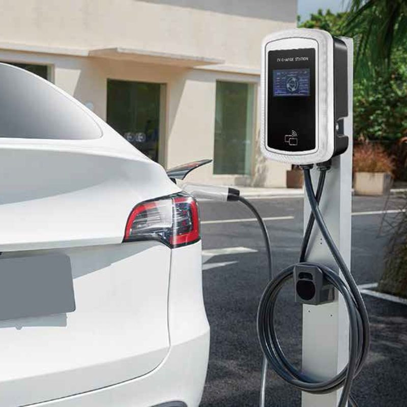 Hot Sell Home Use Wall-mounted 7KW GB/T EV Charging Station view 2