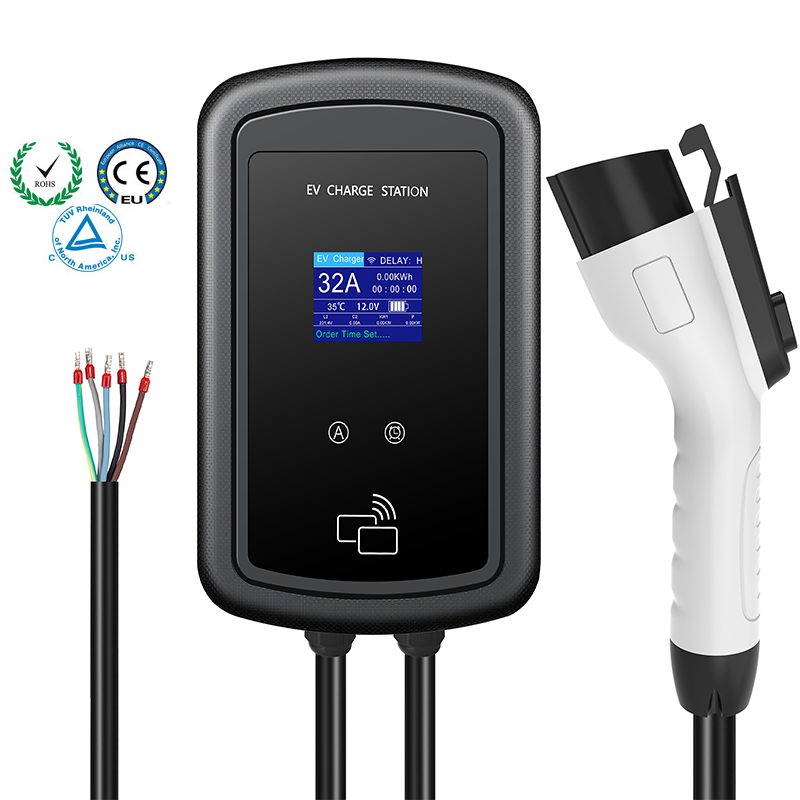 Multifunction Home Essential 1/3 Phase 7/11/22 KW Type 1 Wall-mounted EV Charging Station