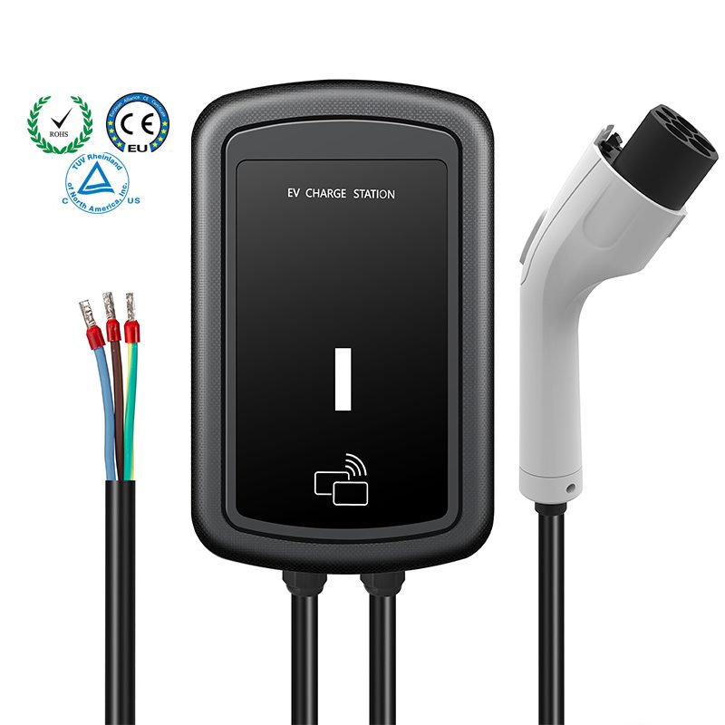 Waterproof App Control Single Phase 7KW GB/T Wall-mounted EV Charging Station