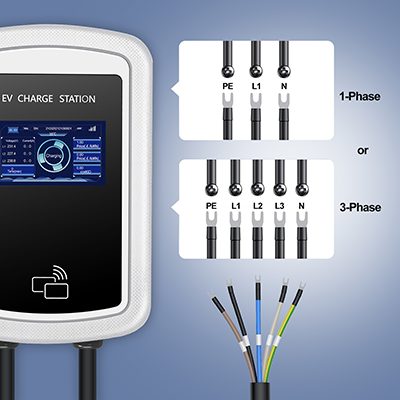 Level 2 EV Charger 40Amp Electric Vehicle Charging Stations view 3