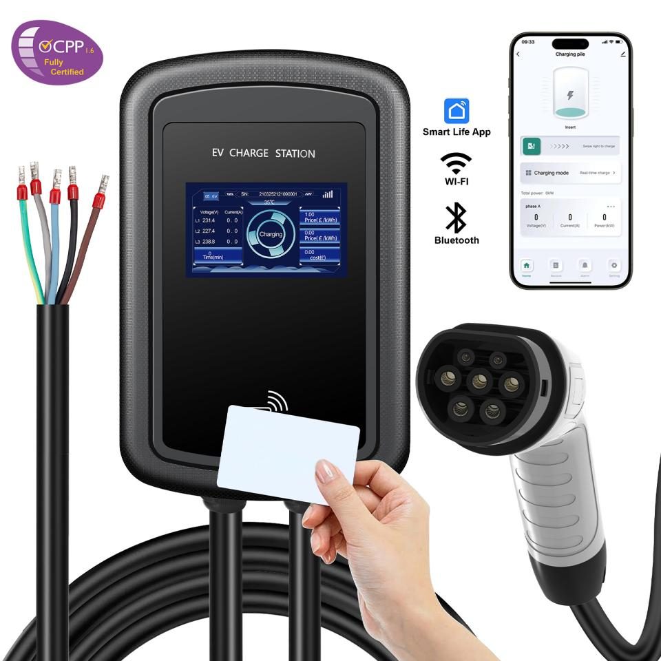 Commercial OCPP Smart Wallbox EV Charging station
