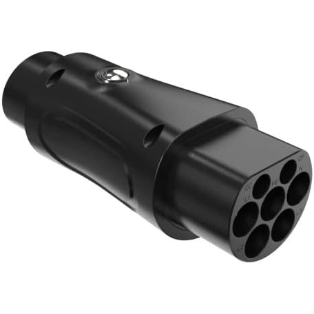 EV Charging Adapter 230V 7KW Thermoplastic Type 2 to Type 1 EV Charging Connector IP54 Protection 16A 32A view 5
