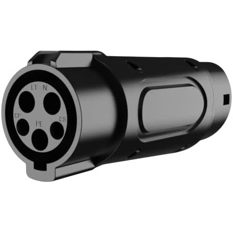 EV Charging Adapter 230V 7KW Thermoplastic Type 2 to Type 1 EV Charging Connector IP54 Protection 16A 32A view 7