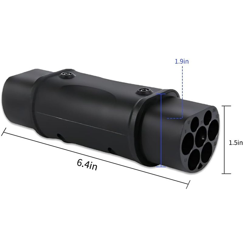 Type 2 to GBT EV Adapter 1Phase/3Phase Type 2 to GBT Conversion Connector view 2
